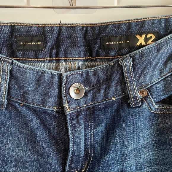 Express X2 Jeans Low Rise Bootcut Flare Size 8 - Picture 9 of 11